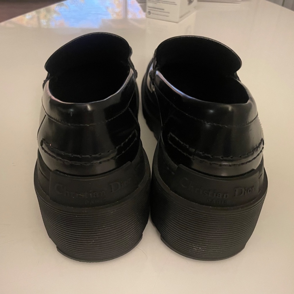 Christian Dior Classic Loafers barely worn!🖤 - Picture 4 of 5